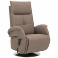 Poltrona Relax Elettrica a 2 Motori con Reclinazione Indipendente in Grigio
